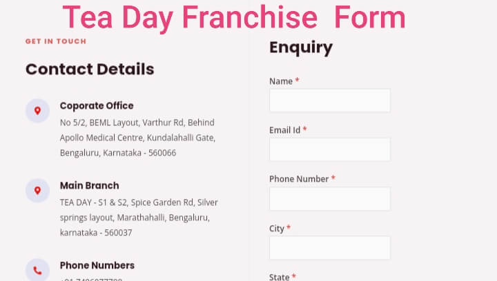 Tea Day franchise